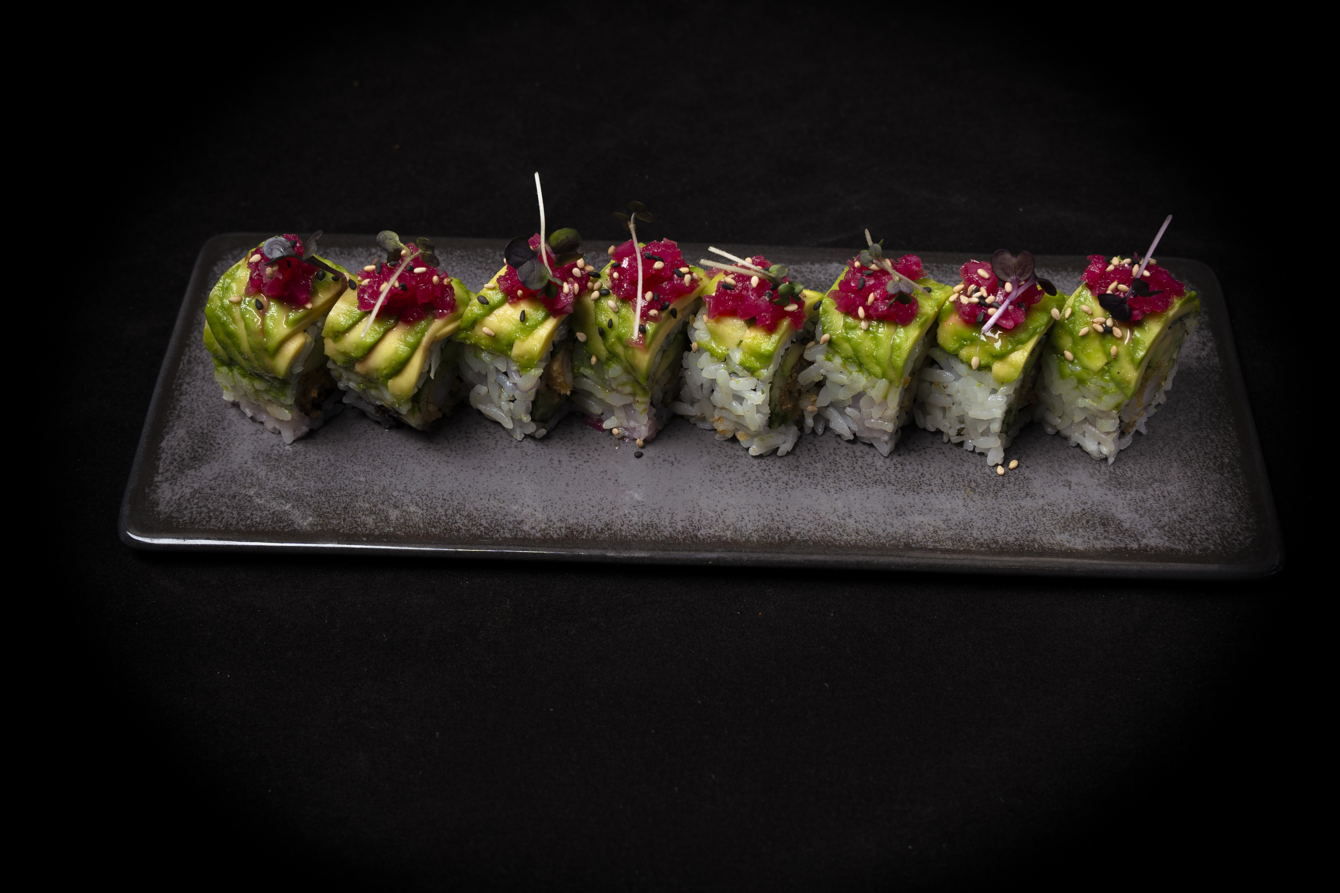 Gamba Ceviche Avocado